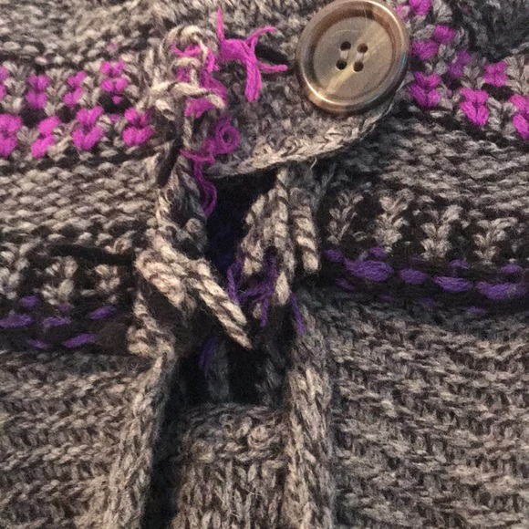 Free People hooded wool blend jacket with pockets. Lots of cool details. - Picture 4 of 6